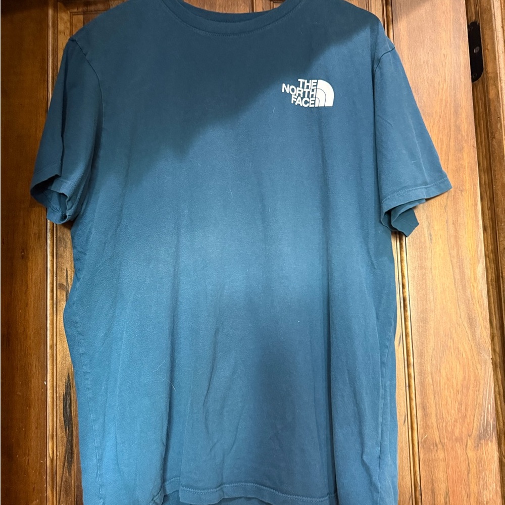 The North Face Men's Teal Short Sleeve Tee